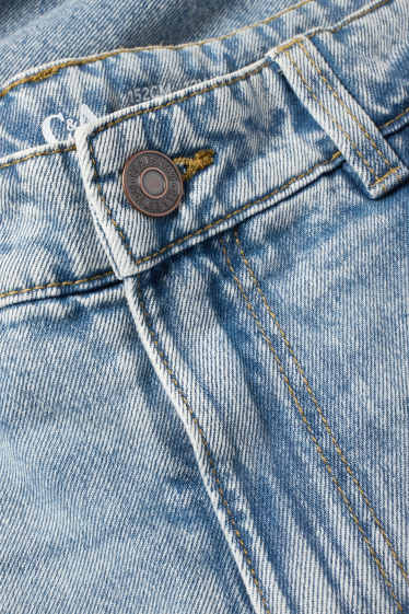 Kinderen: jongens - Baggy jeans - thermojeans - jeanslichtblauw