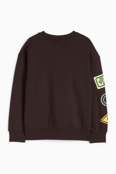 Kinderen: jongens - Exploding Kittens - sweatshirt - zwart