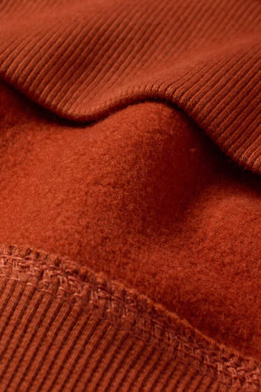 Hommes - Sweat - orange foncé