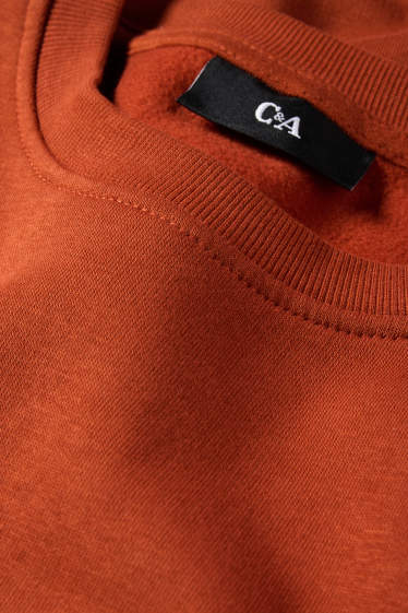 Hommes - Sweat - orange foncé