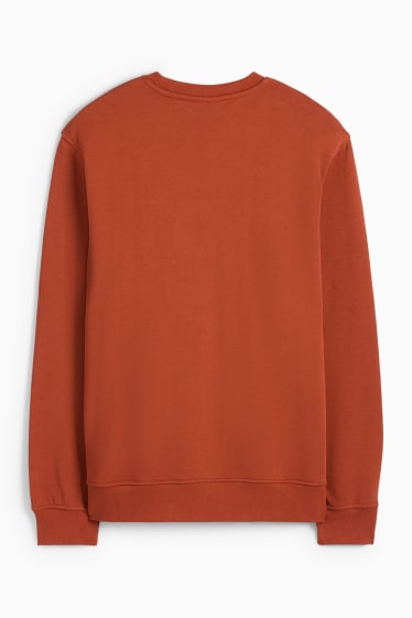 Hommes - Sweat - orange foncé