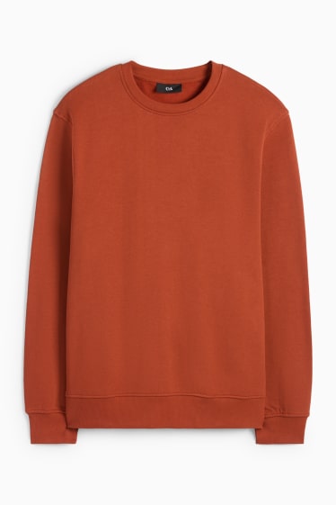Hommes - Sweat - orange foncé