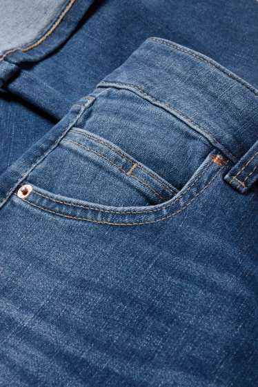 Dámské - Straight jeans - mid waist - LYCRA® - džíny - modré