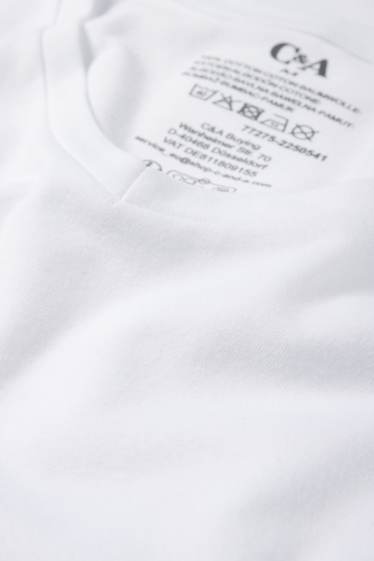 Men - Multipack of 3 - vest - white