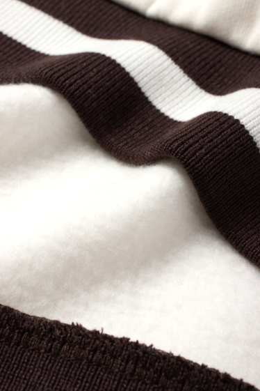 Kinder Mädchen - Paris - Sweatshirt - braun / cremeweiß