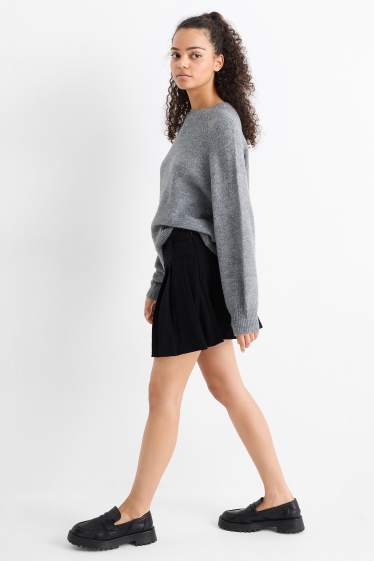 Dámské - Sukně skort - černá