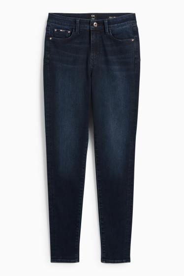Damen - Skinny Jeans - Mid Waist - Shaping Jeans - LYCRA® - dunkeljeansblau