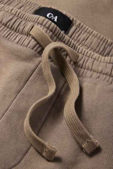 Heren - Joggingbroek - taupe