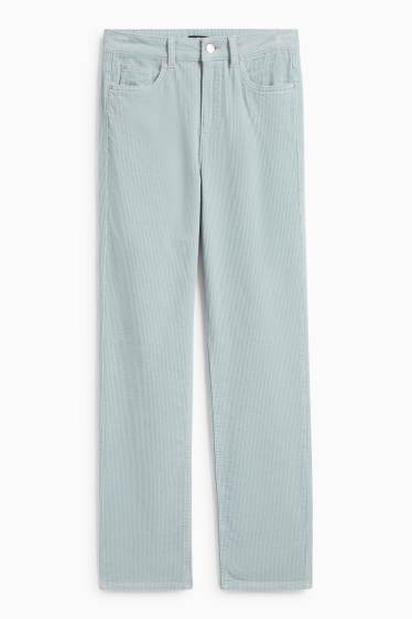 Women - Trousers - light blue