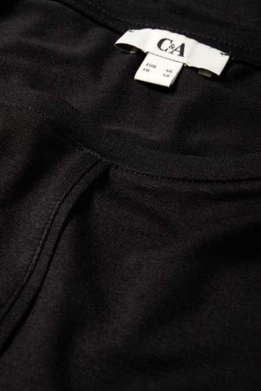 Femmes - T-shirt - noir