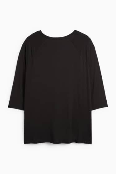 Femmes - T-shirt - noir