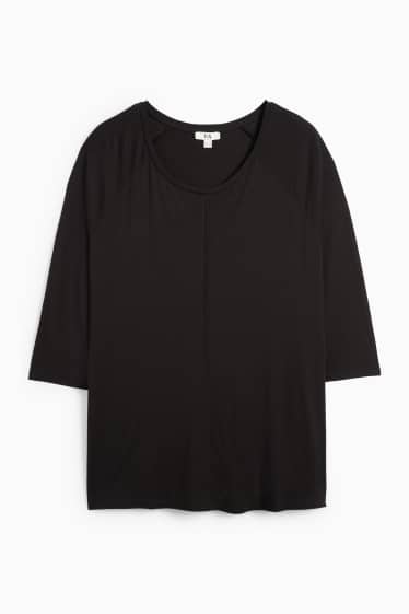 Femmes - T-shirt - noir