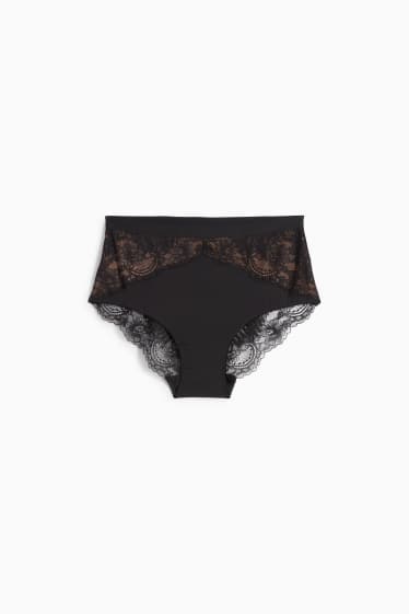 Damen - Slip - schwarz