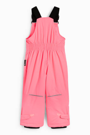 Enfants filles - Pantalon de ski - imperméable - rose fluo