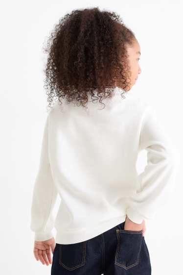 Enfants filles - Harry Potter - sweat - blanc