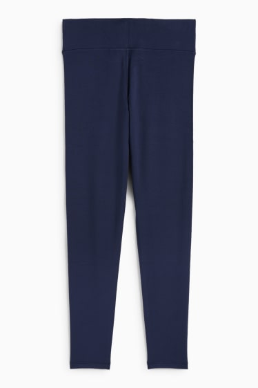 Women - Thermal leggings - dark blue