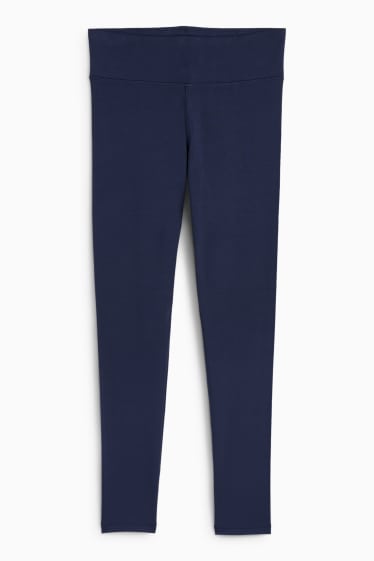 Women - Thermal leggings - dark blue