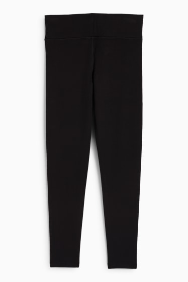 Mujer - Leggings térmicos básicos - negro