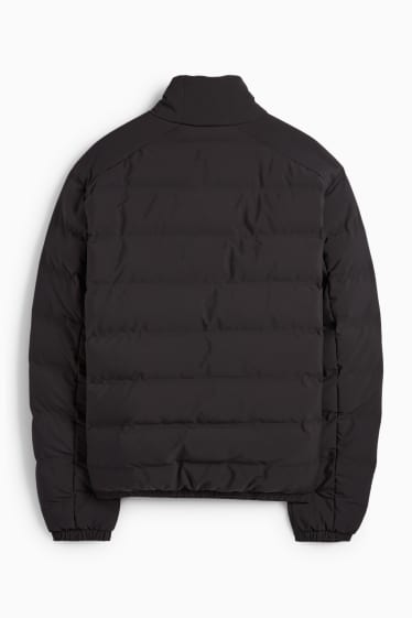Uomo - Giacca trapuntata - impermeabile - nero