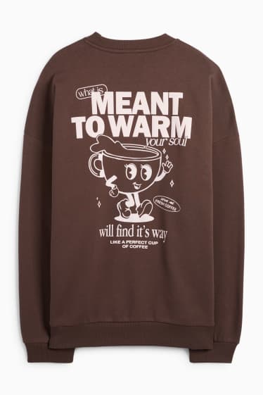 Damen - Sweatshirt - dunkelbraun