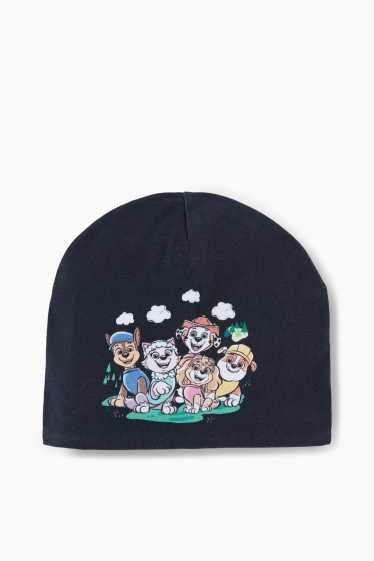 Bambini - PAW Patrol - Skye, Everest, Chase, Marshall, Rubble - berretto - blu scuro