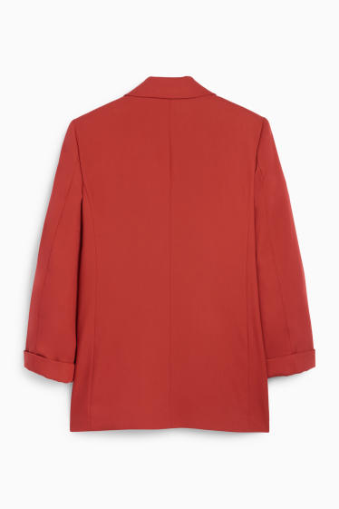 Damen - Longblazer - Regular Fit - rot