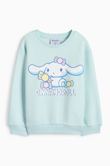 Kinder Mädchen - Cinnamoroll - Sweatshirt - helltürkis