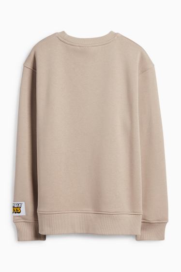 Kinderen: jongens - Stumble Guys - sweatshirt - taupe
