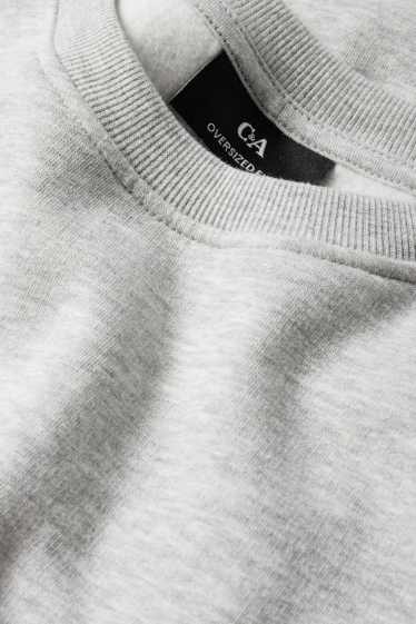 Heren - Sweatshirt - licht grijs-mix