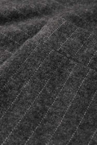 Femei - Pantaloni de trening - dungi fine - gri
