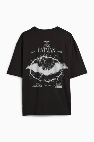 Herren - T-Shirt - Relaxed Fit - Batman - schwarz