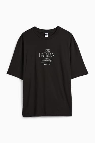 Herren - T-Shirt - Relaxed Fit - Batman - schwarz