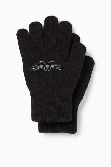 Kinderen: meisjes - Handschoenen - zwart