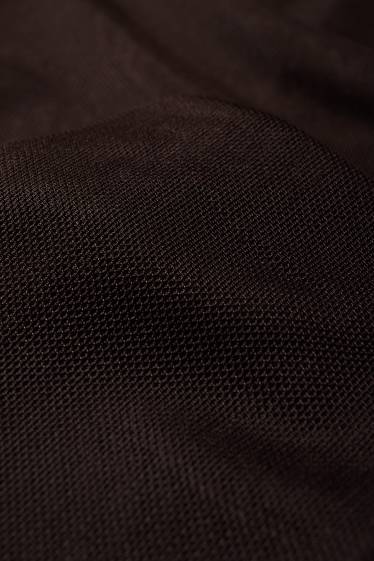 Damen - Mesh-Rock - dunkelbraun