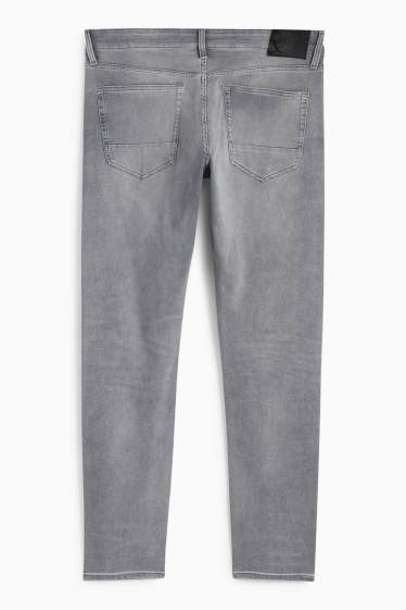 Men - Slim tapered jeans - Flex jog denim - denim-light gray