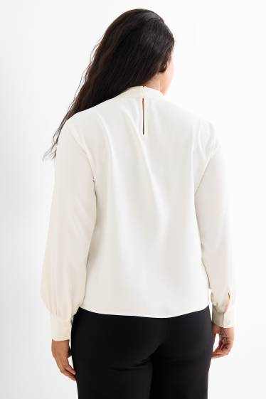 Donna - Blusa - bianco crema