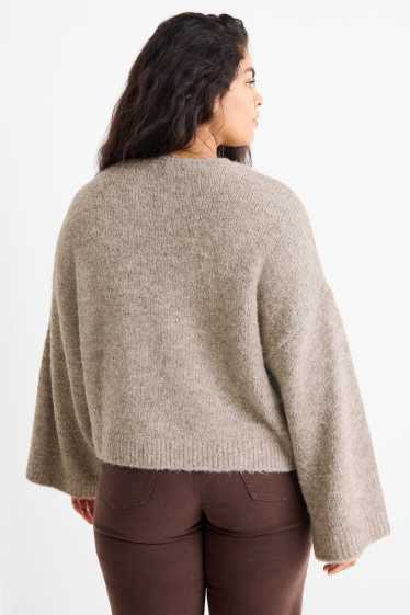 Women - Jumper - light beige