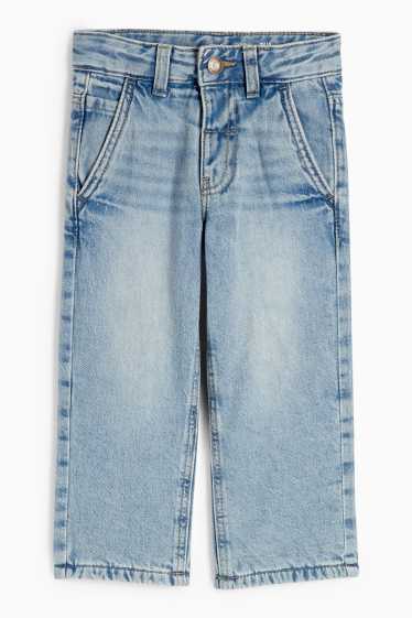 Kinder Buben - Relaxed Jeans - Thermojeans - helljeansblau