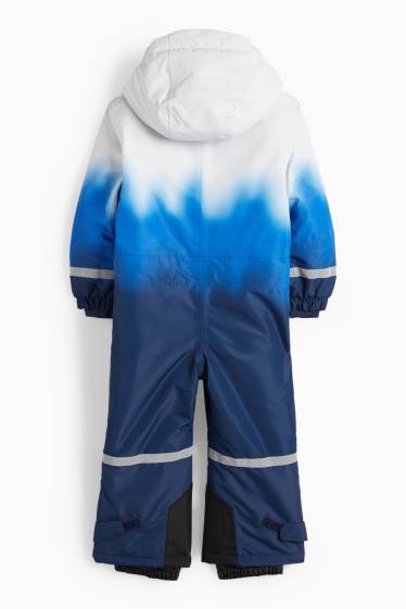 Nen - Granota d’esquí amb caputxa - impermeable - amb motiu - blau