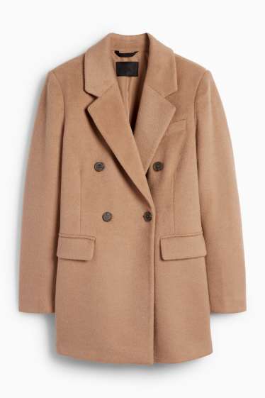 Women - Coat - light brown