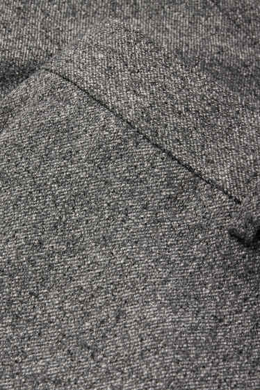 Herren - Baukasten-Hose - Regular Fit - Stretch - strukturiert - grau