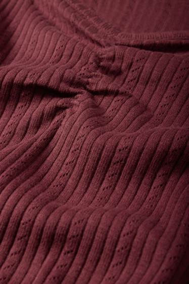 Women - T-shirt - bordeaux