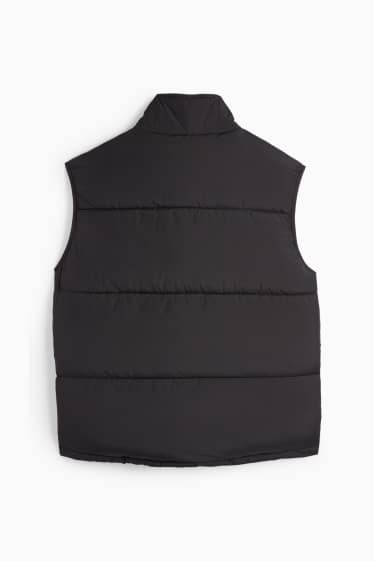 Bărbați - Vestă matlasată - negru