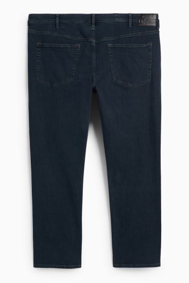 Men - Straight jeans - LYCRA® - denim-dark blue