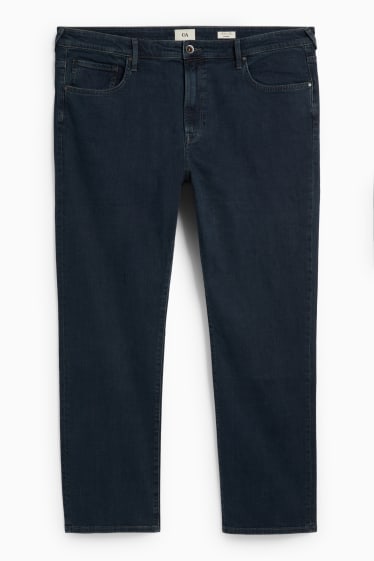 Men - Straight jeans - LYCRA® - denim-dark blue