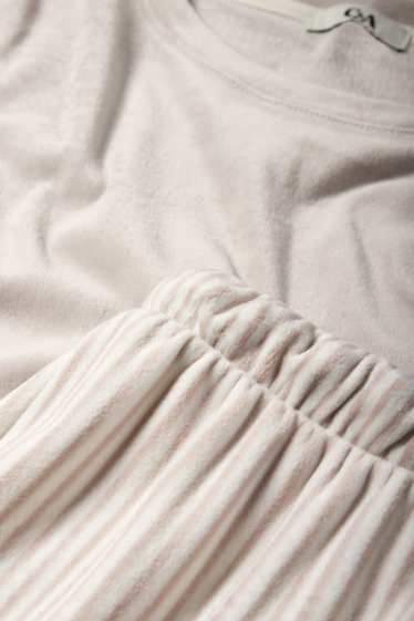 Femmes - Pyjama d’hiver - gris clair