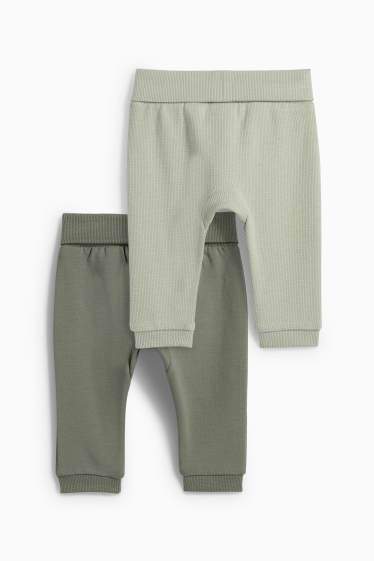 Baby Boys - Multipack of 2 - baby joggers - green