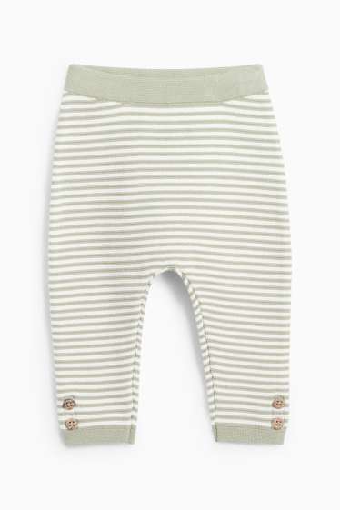 Miminka - chlapci - Outfit pro miminka - 2dílný - světle zelená