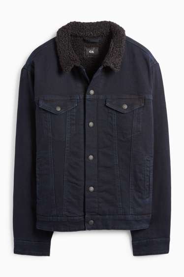 Herren - Jeansjacke - dunkelblau