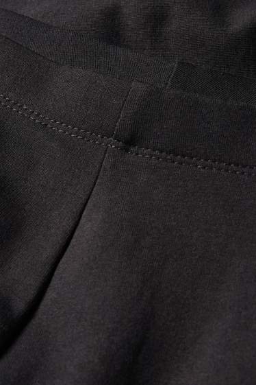 Bambine - Confezione da 3 - leggings termici svasati - nero